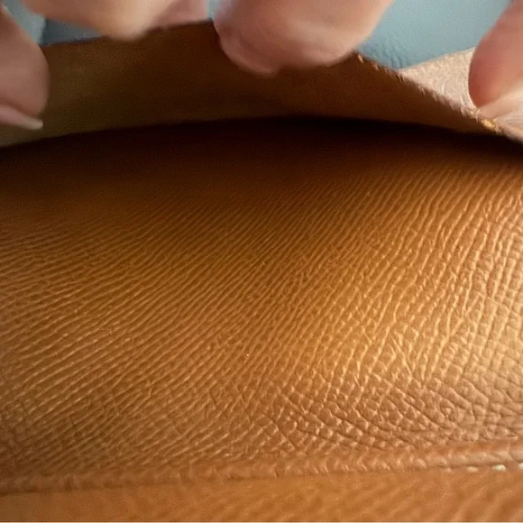 HERMES mini agenda Courchevel Leather -tan - Picture 7 of 7